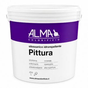 Pittura Silossanica Idrorepellente base bianca  LT 14