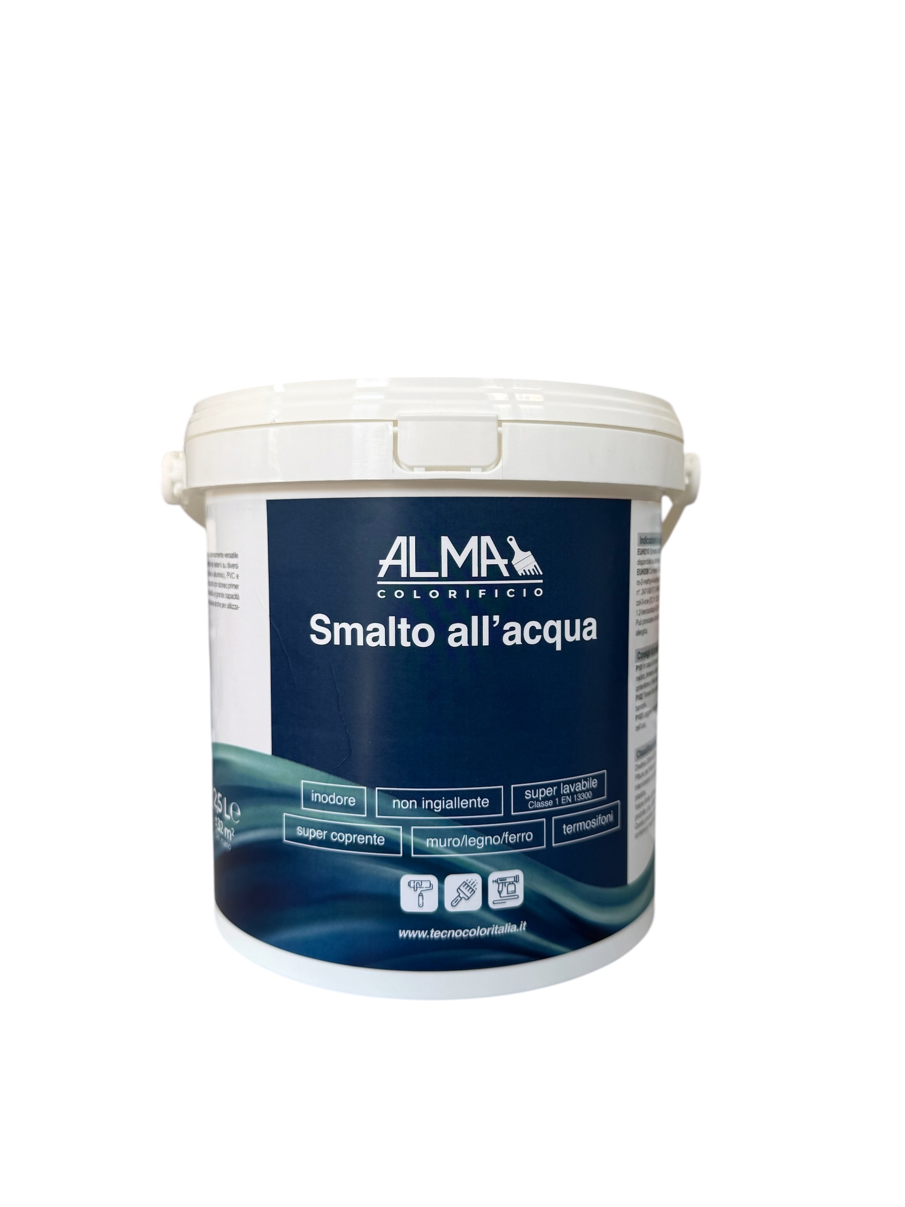 Smalto all'acqua opaco base neutra