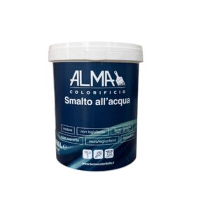 Smalto all'acqua base  neutra SATINATO  0,750 ML
