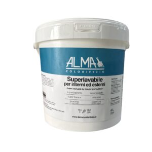 Superlavabile per  Interni ed Esterni 4 L